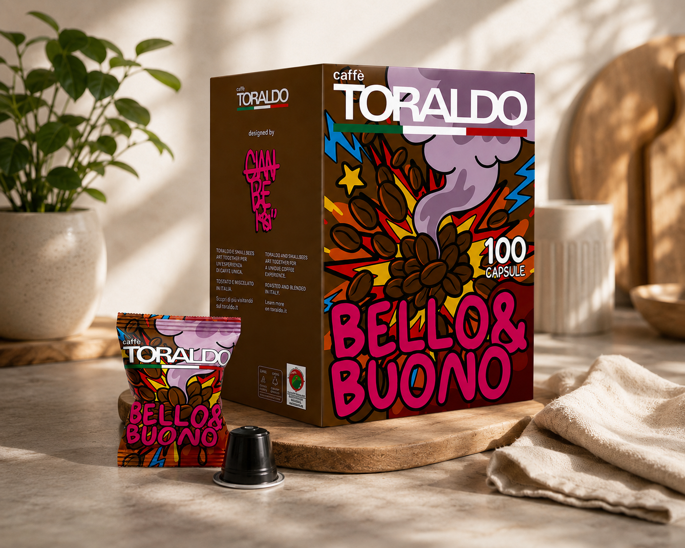 Caffè Toraldo Bello & Buono Nespresso® kompatibel 100 Caffè Toraldo Bello & Buono Nespresso® kompatibel 100